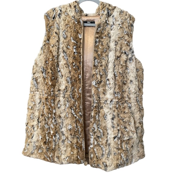 Dennis Basso Faux Fur Vest | 1X - Picture 3 of 10